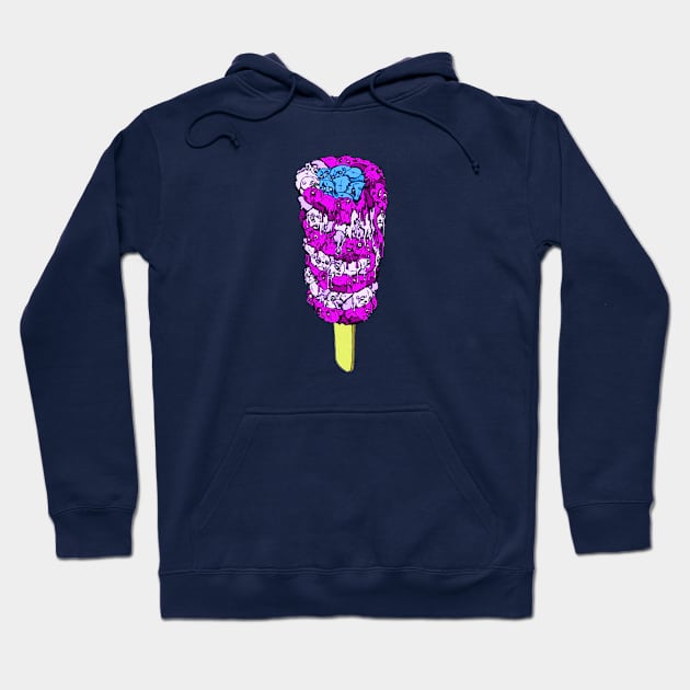 twister lolly bears Hoodie by Bear Crump